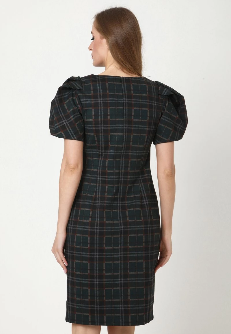 Bilancio π₯ Madam-T Donna ANGELICA - Vestito Di Maglina - Schwarz Grün β - immagine 3