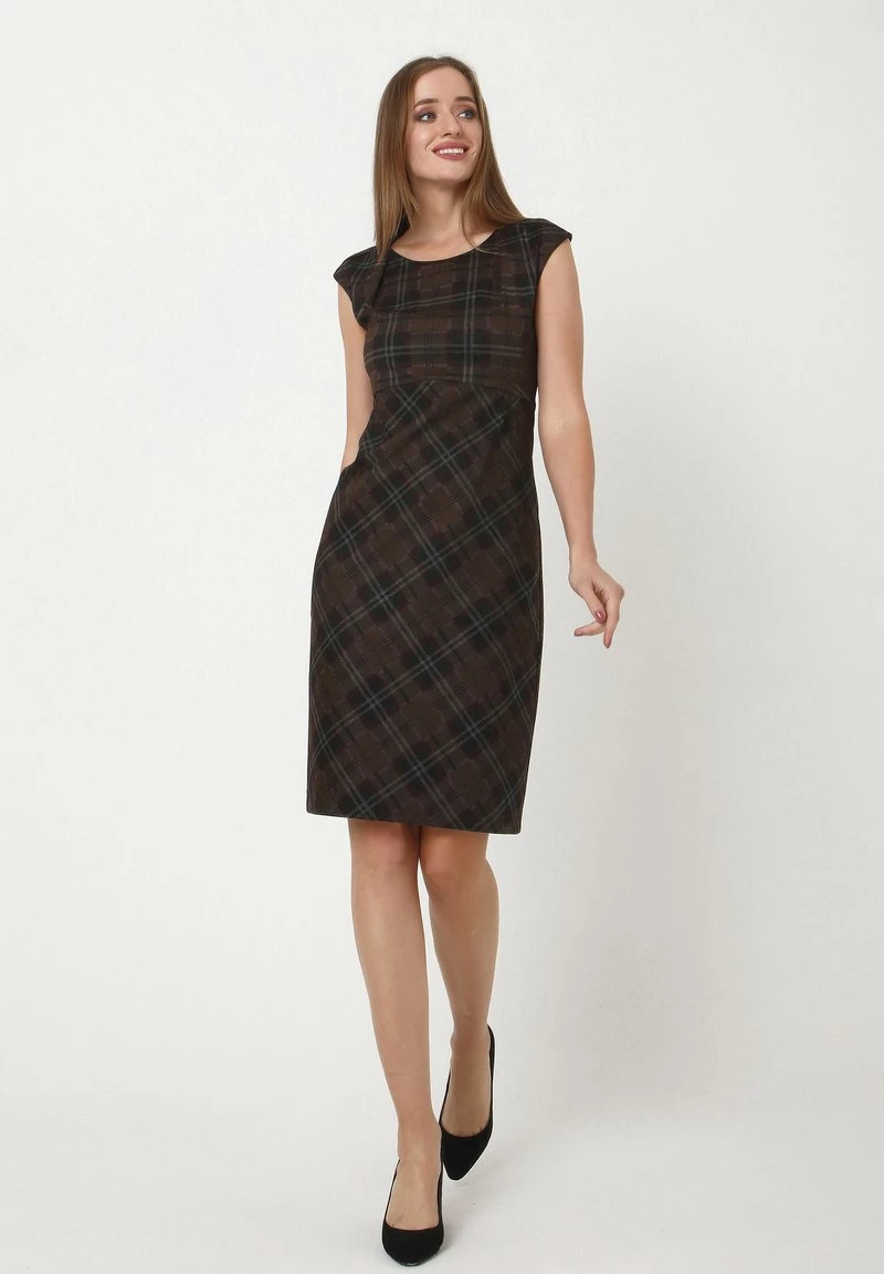 Miglior offerta π Madam-T Donna MUTALA - Tubino - Schwarz Senf π₯° - immagine 5