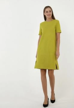 Le migliori recensioni di 🔥 Madam-T Donna MALU - Vestito Di Maglina - Olive ❤️