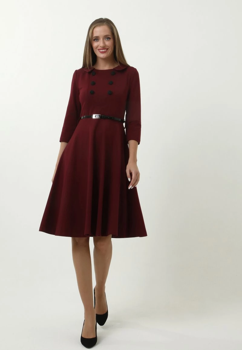 Bilancio π― Madam-T Donna VESTA - Vestito Estivo - Weinrot β - immagine 5