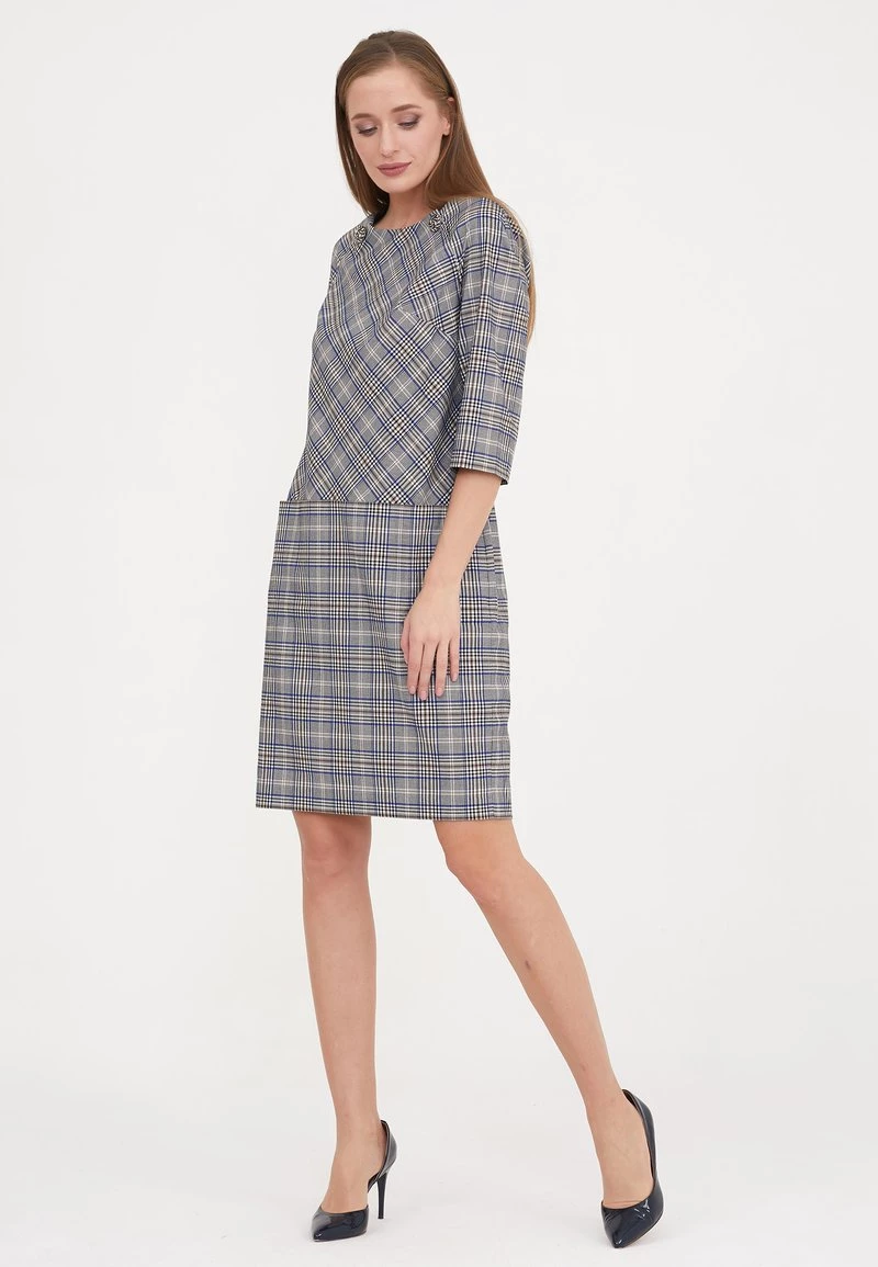 Presa π₯ Madam-T Donna FERULE - Vestito Estivo - Grüner Kumpel/ Indigo π - immagine 5