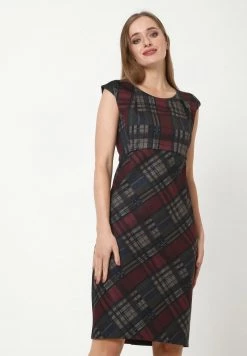 Nuovo di zecca π Madam-T Donna MUTALA - Tubino - Weinrot Blau π