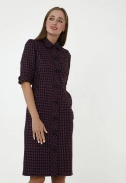 Buono 🤩 Madam-T Donna ALVA - Abito A Camicia - Lila 🛒