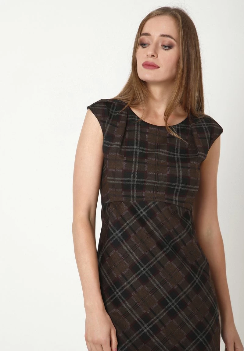 Miglior offerta π Madam-T Donna MUTALA - Tubino - Schwarz Senf π₯° - immagine 6