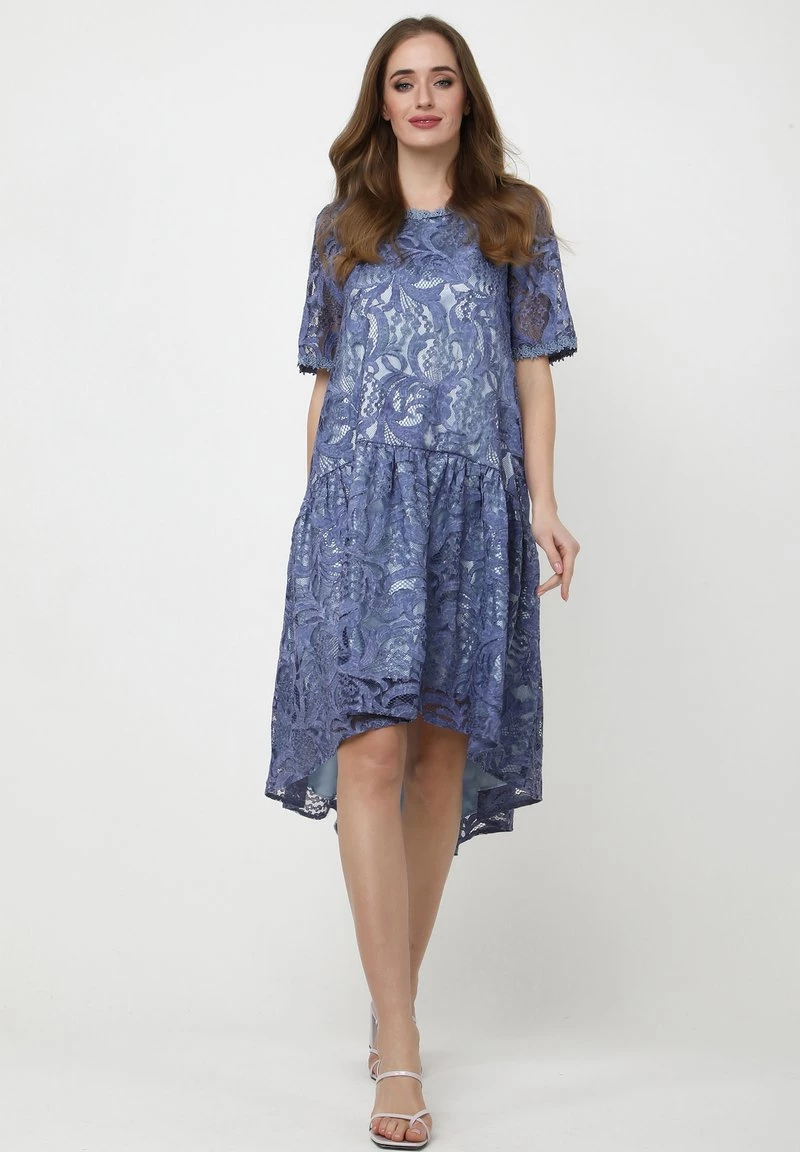 Migliore vendita π Madam-T Donna EVA - Vestito Estivo - Indigo β€οΈ - immagine 2