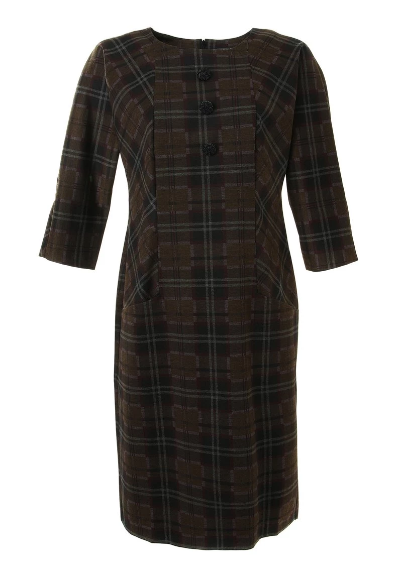 Le migliori recensioni di β Madam-T Donna INSIGMA - Vestito Estivo - Schwarz Senf π― - immagine 8