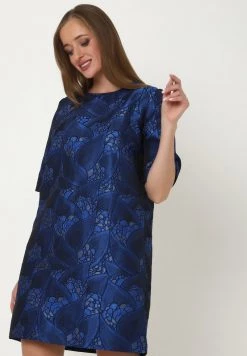 I primi 10 π₯° Madam-T Donna MILANA - Vestito Elegante - Indigo/blau π§¨