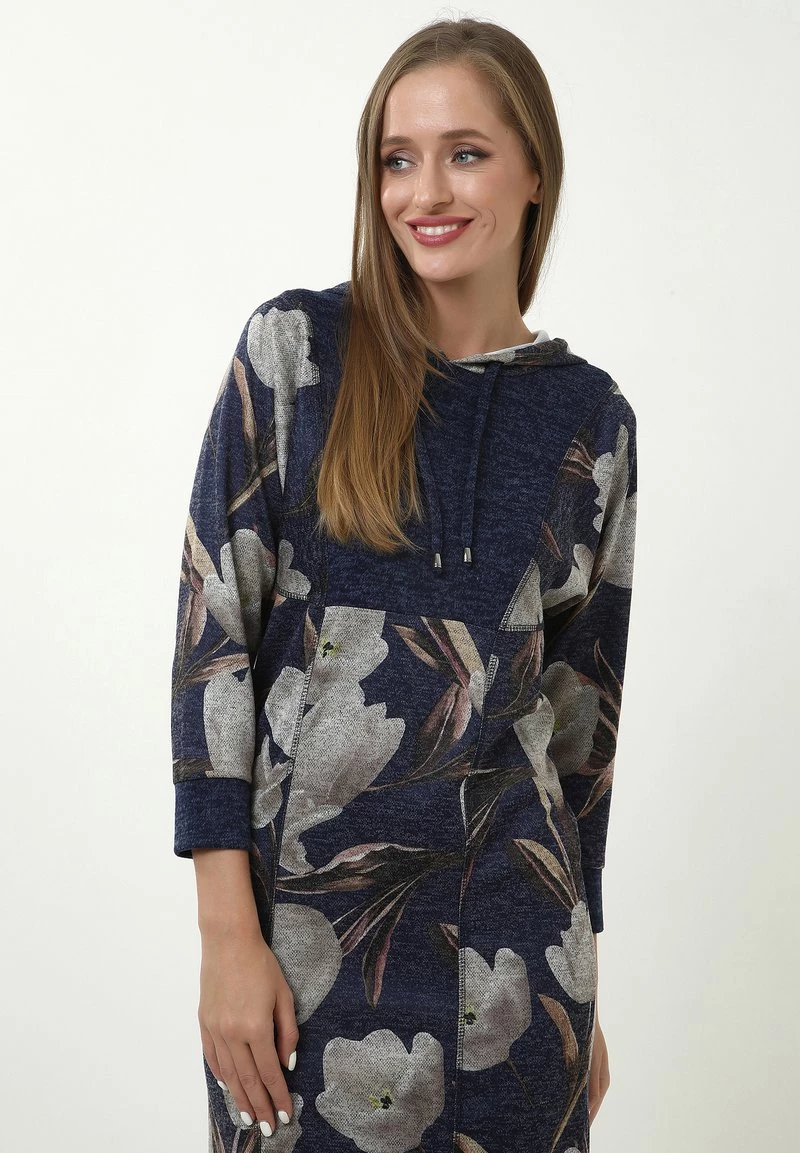 Nuovo di zecca β€οΈ Madam-T Donna ZLATA - Tubino - Blau/ Rosa π - immagine 5