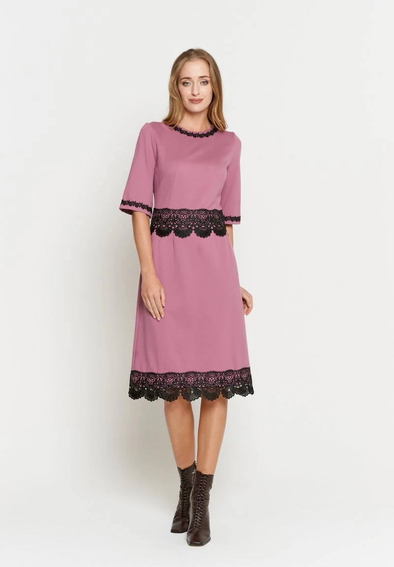 Vendita all'ingrosso π Madam-T Donna SOPHIKO - Vestito Estivo - Rosa β - immagine 4