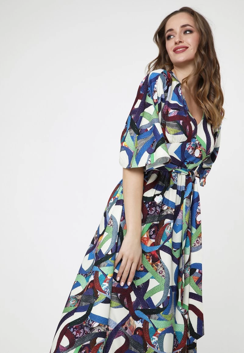 Buono π€© Madam-T Donna Vestito Estivo - Milchig Hellgrün βοΈ - immagine 4