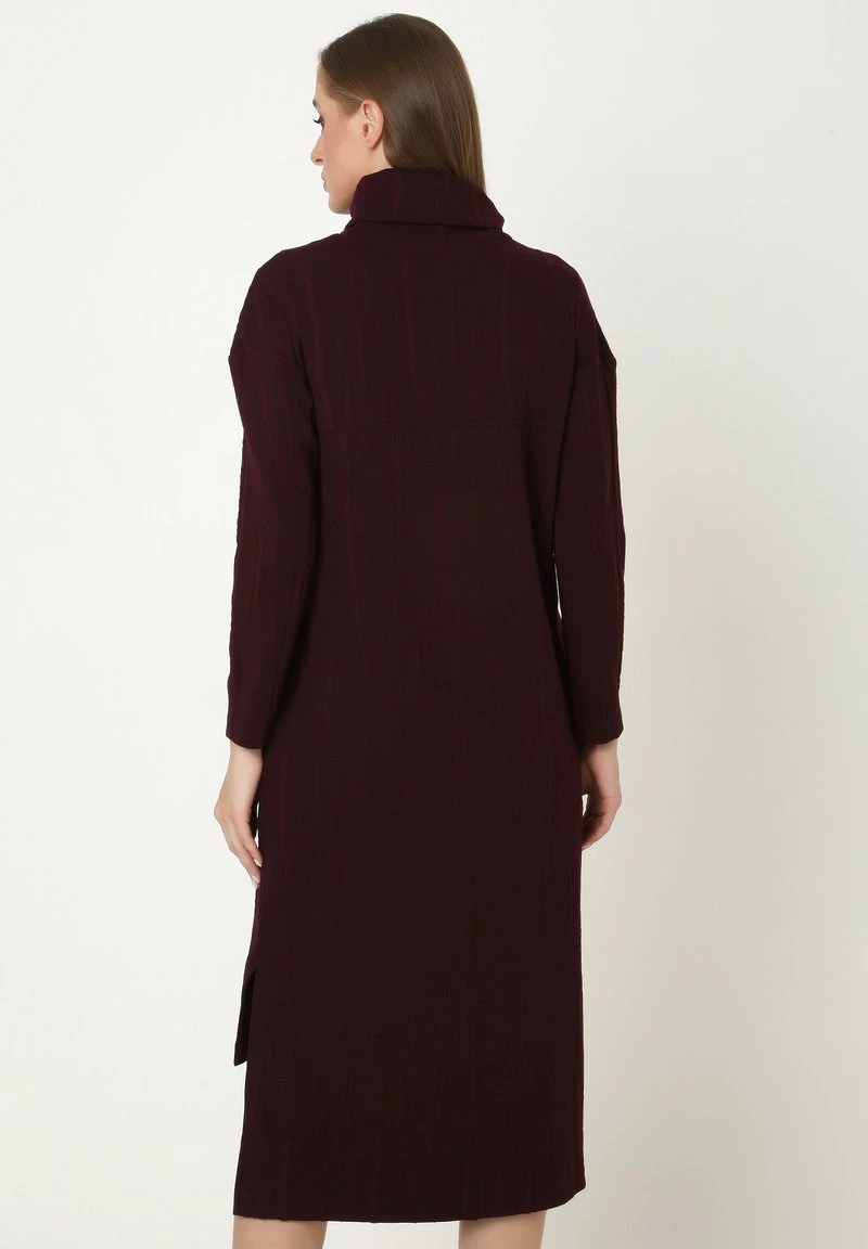 A buon mercato βοΈ Madam-T Donna ALLTAGS OTAVIA - Vestito Estivo - Pflaume π - immagine 3