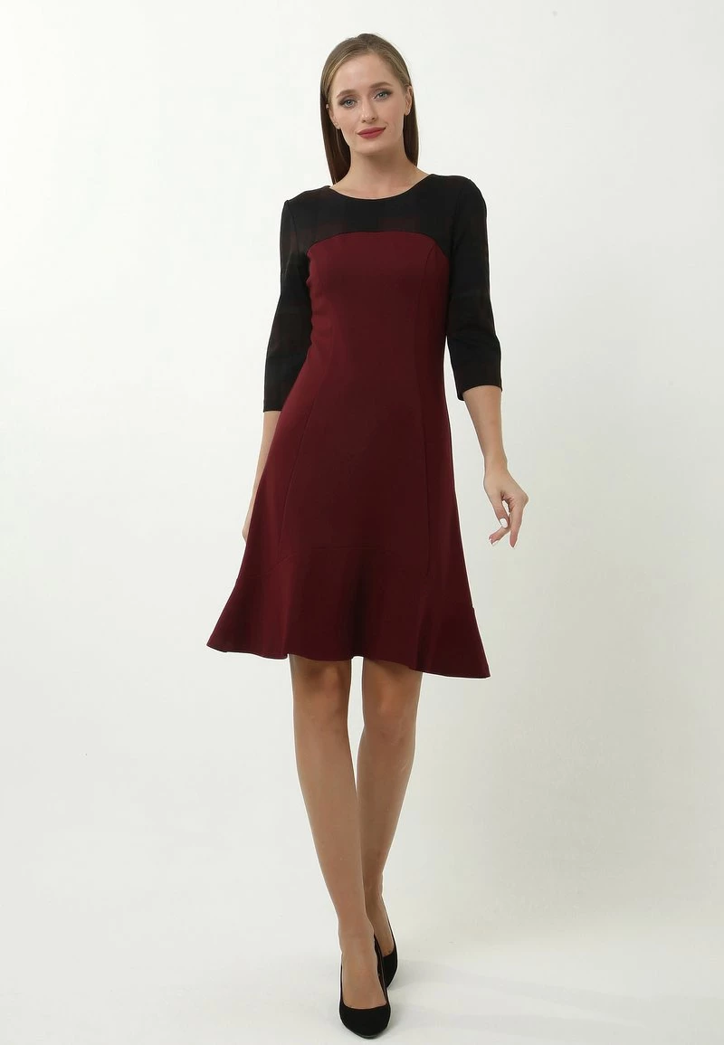 Migliore vendita π Madam-T Donna AKASINA - Vestito Estivo - Weinrot β - immagine 2