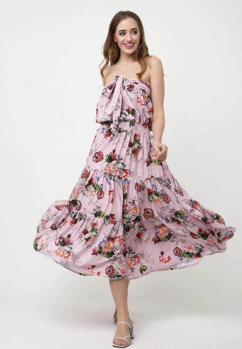 Il piΓΉ economico π Madam-T Donna Vestito Estivo - Blass Rosa, Rot π