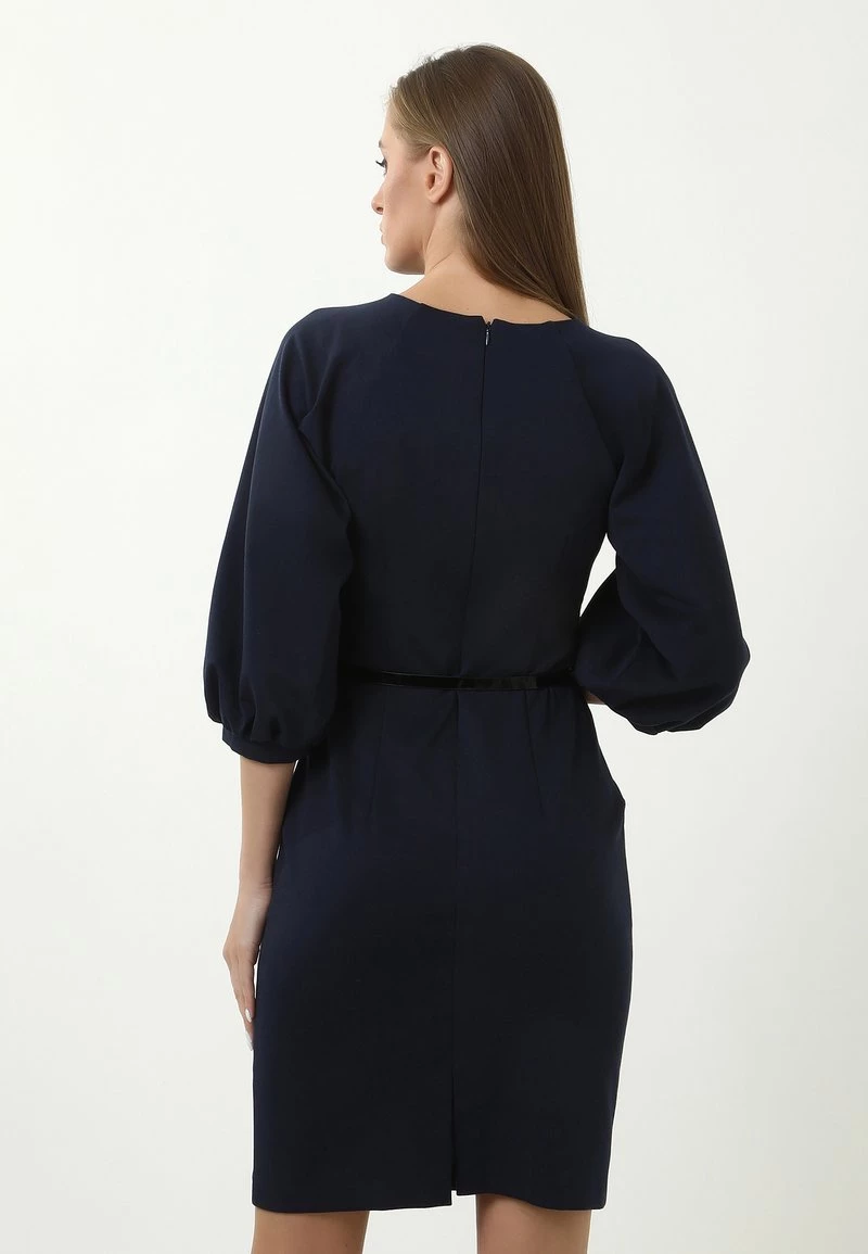 Nuovo β€οΈ Madam-T Donna Vestito Estivo - Blau β - immagine 3