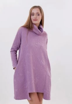 Bilancio 🎉 Madam-T Donna SHELBY - Vestito Estivo - Lila Irena 🔔