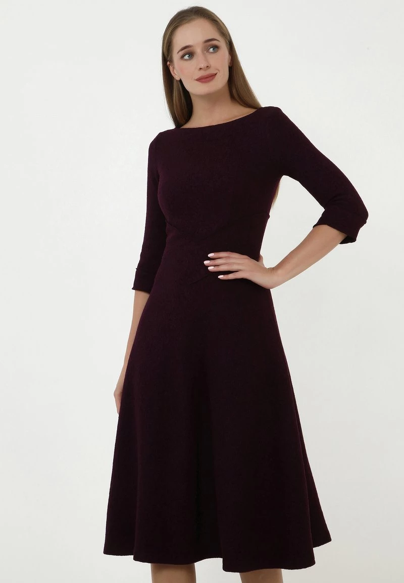 Offerte βοΈ Madam-T Donna YANNA - Vestito Di Maglina - Pflaume π₯ - immagine 7