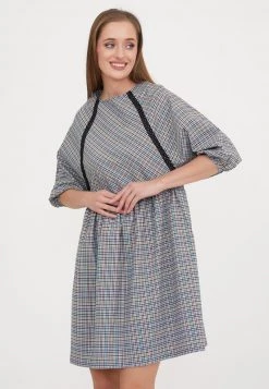 A buon mercato π Madam-T Donna ADAMASA - Vestito Estivo - Grau Gelb π