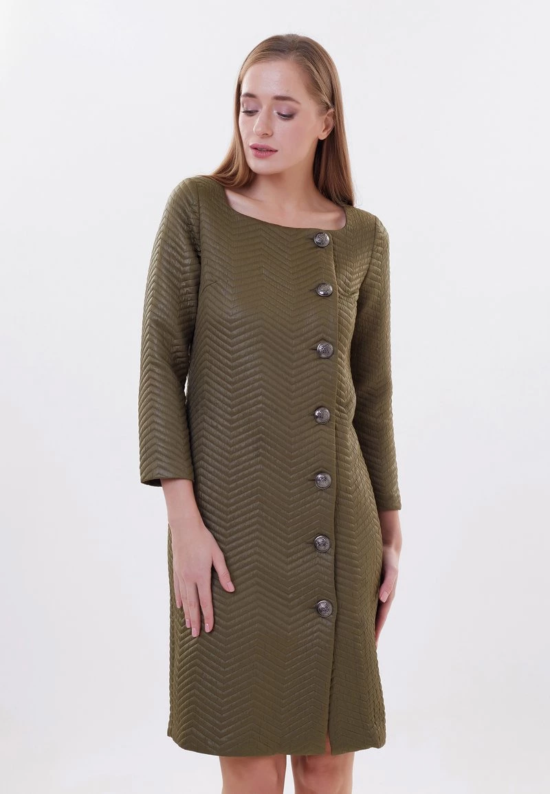 Nuovo π Madam-T Donna MAZONA - Vestito Estivo - Khakifarben β€οΈ