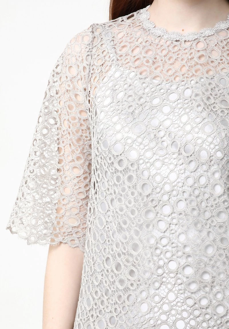 Bilancio π Madam-T Donna FIKERA - Vestito Elegante - Grau π - immagine 5