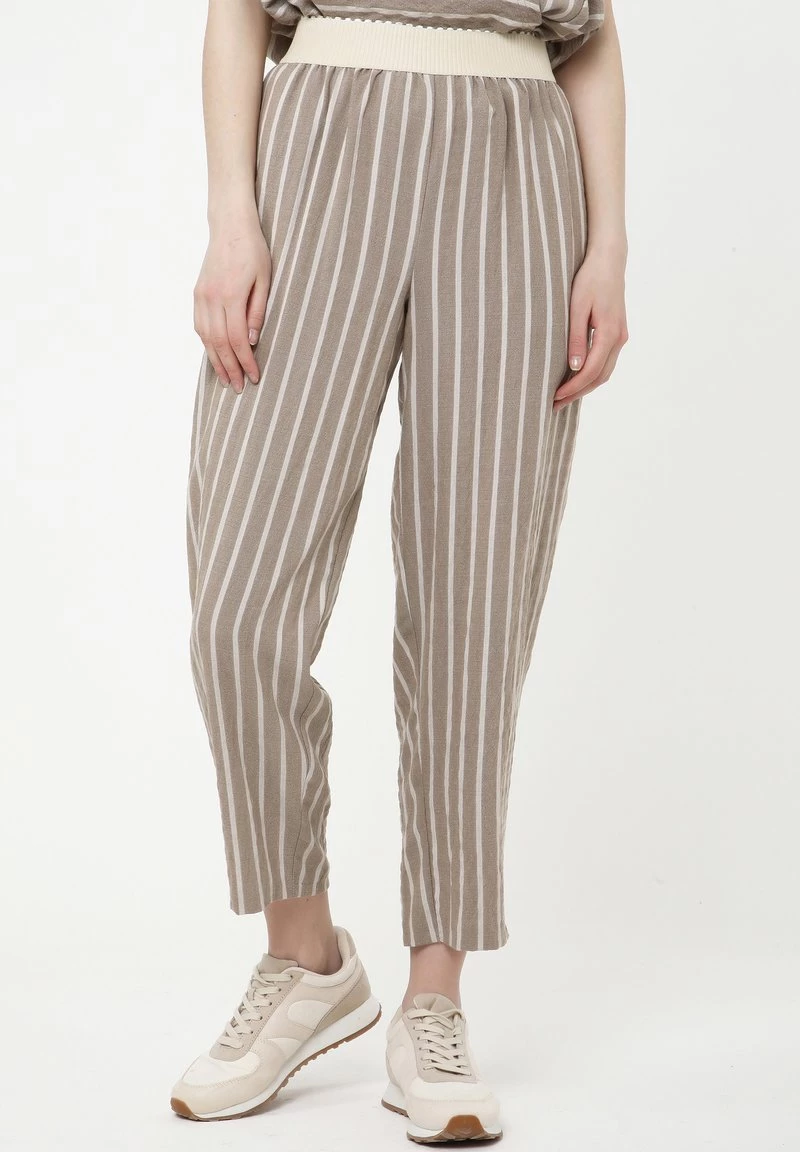 Promo π― Madam-T Donna CRETA - Pantaloni - Hellbraun π€© - immagine 4