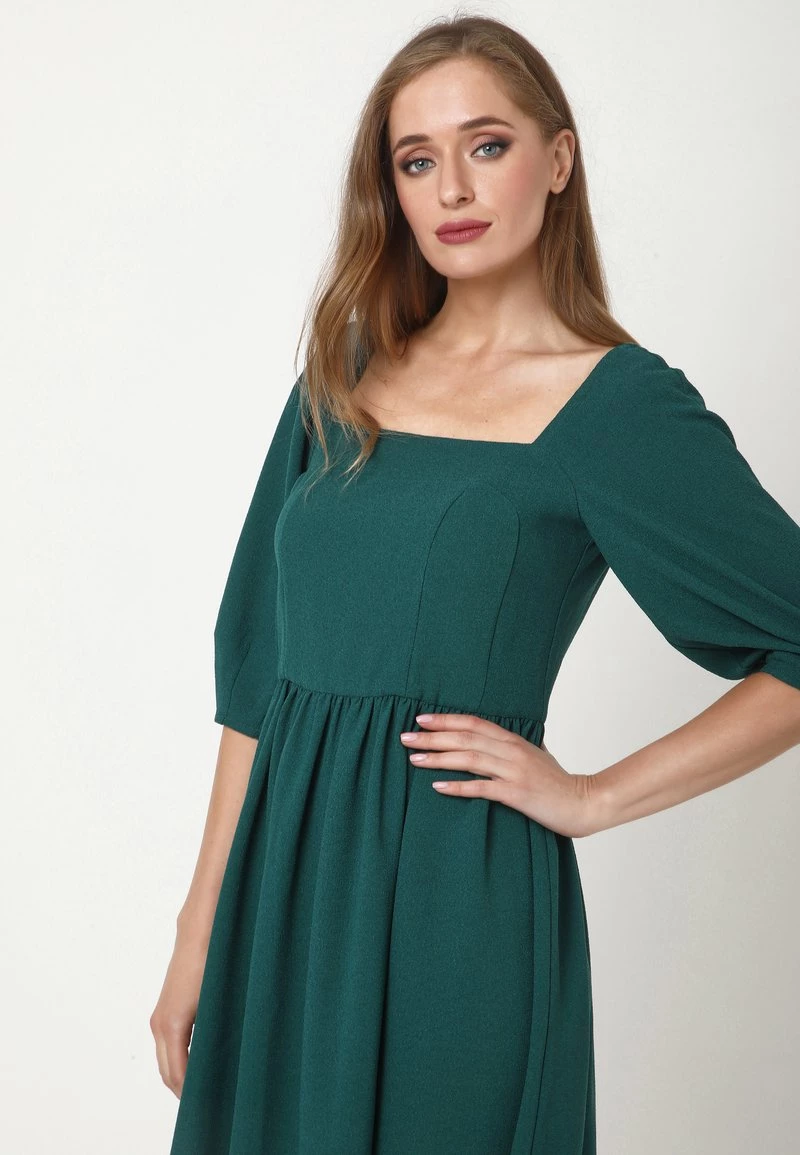 Sconto 𧨠Madam-T Donna CHANTALE - Vestito Estivo - Grün π - immagine 5