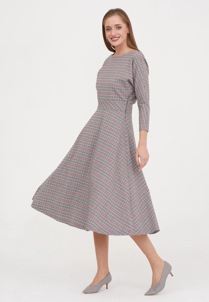 Acquistare 𧨠Madam-T Donna ASUANA - Vestito Estivo - Grüner Zig/rot π€© - immagine 7