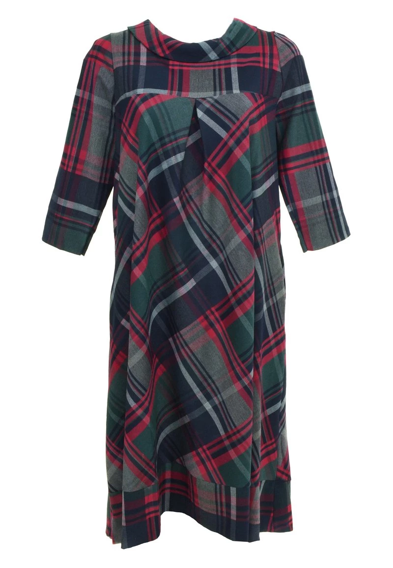 A buon mercato 𧨠Madam-T Donna JULIE - Vestito Estivo - Grün/ Rot π - immagine 8