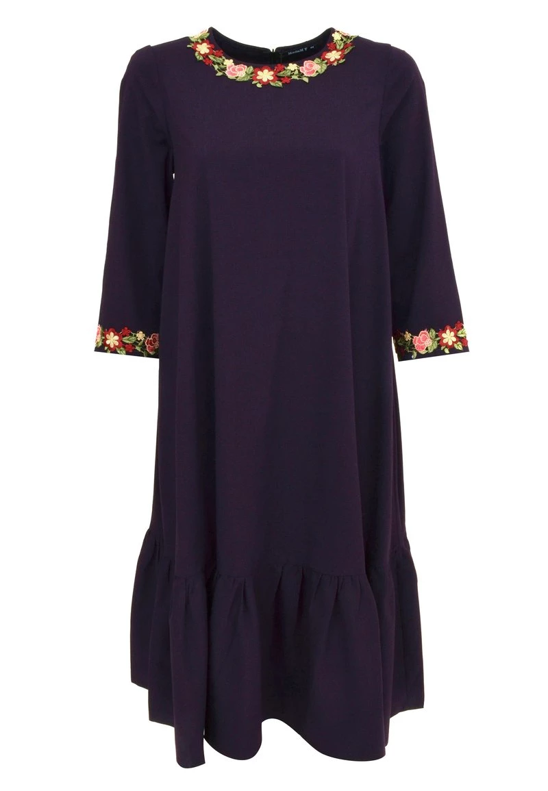 Vendita all'ingrosso π Madam-T Donna LOLANTA - Vestito Estivo - Pflaume π - immagine 9