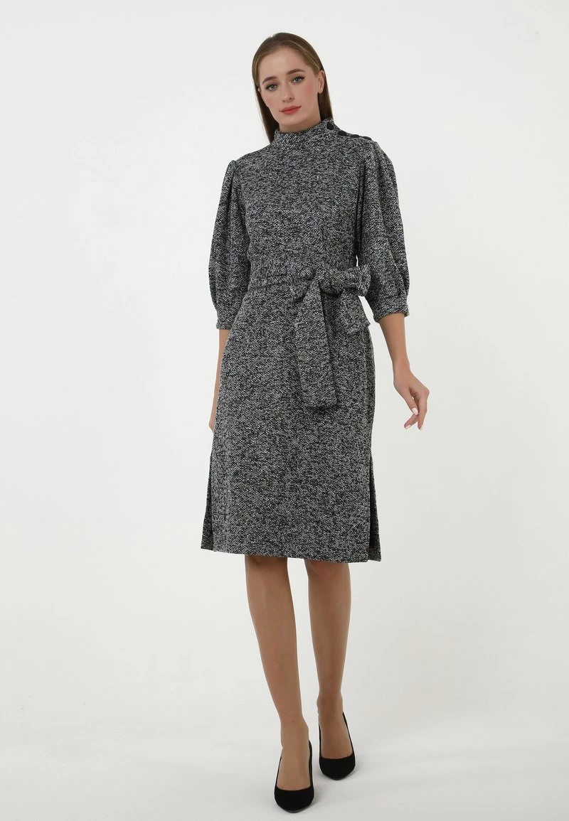 Miglior prezzo π₯° Madam-T Donna MARENA - Vestito Estivo - Grau, Silbrig π₯ - immagine 2