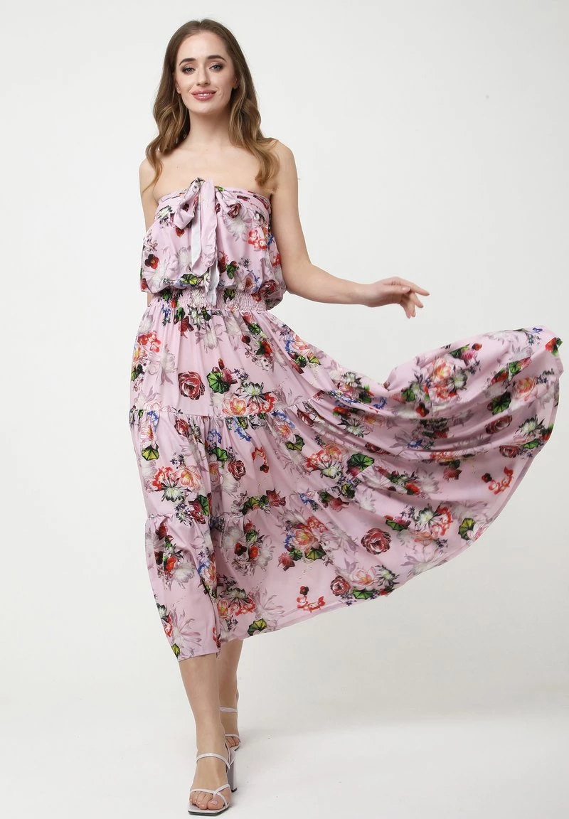 Il piΓΉ economico π Madam-T Donna Vestito Estivo - Blass Rosa, Rot π - immagine 7