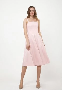 Acquistare 😀 Madam-T Donna Vestito Estivo - Blassrosa 😍