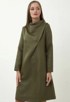 Presa 😉 Madam-T Donna LEELINA - Vestito Estivo - Khakifarben 🌟