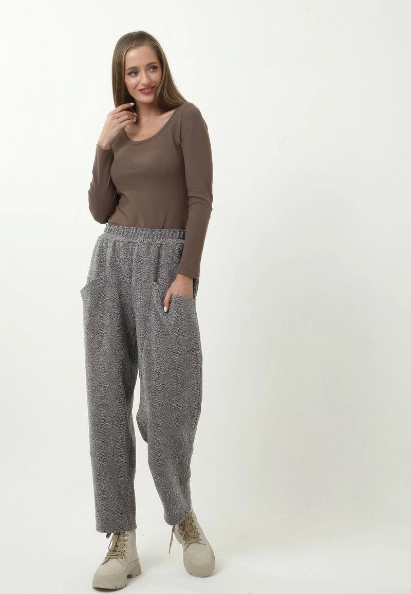 A buon mercato π Madam-T Donna HOSE RENE - Pantaloni Sportivi - Grey π€© - immagine 6