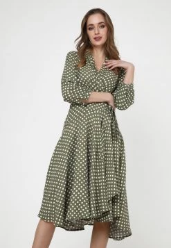 Miglior offerta π Madam-T Donna JODY - Vestito Estivo - Terrakotta/khaki β€οΈ