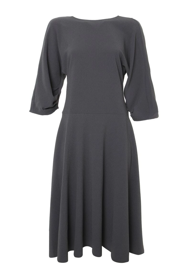 Nuovo di zecca π Madam-T Donna RAMONA - Vestito Estivo - Dunkelgrau π - immagine 7