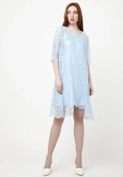 Miglior prezzo 🌟 Madam-T Donna SHELBY - Vestito Estivo - Hellblau 🔔