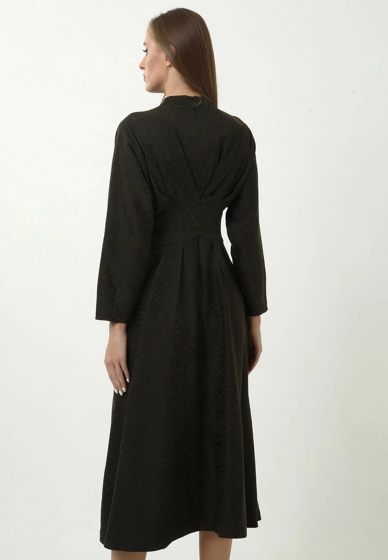 Miglior prezzo π Madam-T Donna KENAVA - Vestito Estivo - Khakifarben π― - immagine 3