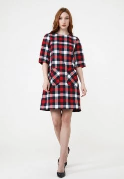 Miglior prezzo 🎁 Madam-T Donna Vestito Estivo - Blau Weiss 🥰