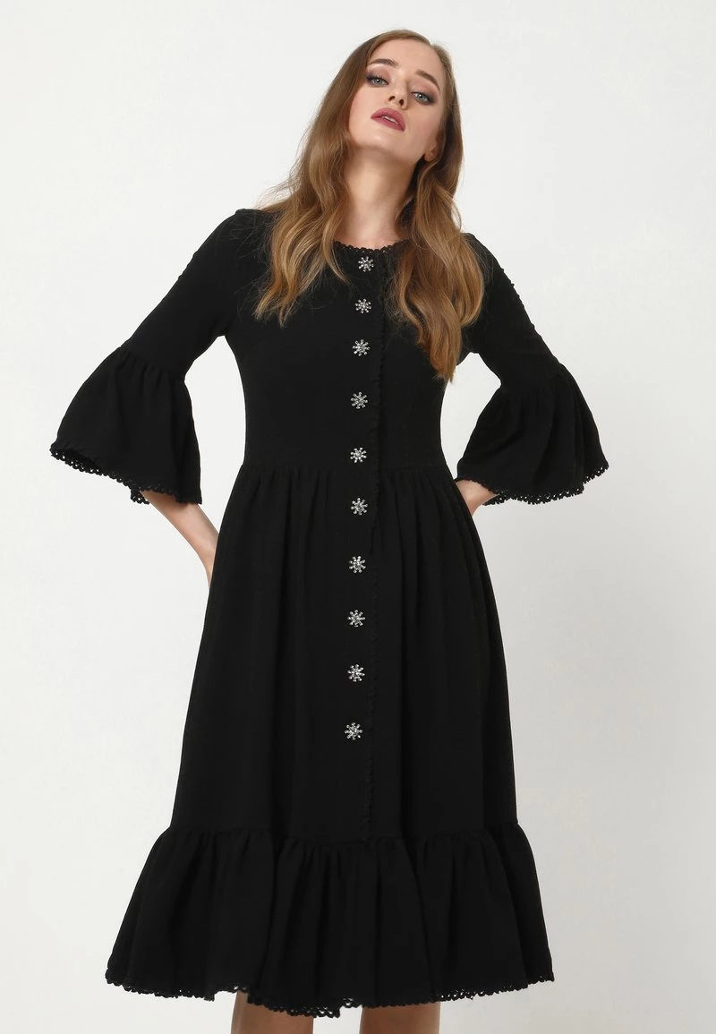 Miglior prezzo π Madam-T Donna CHIARA - Vestito Estivo - Schwarz π₯