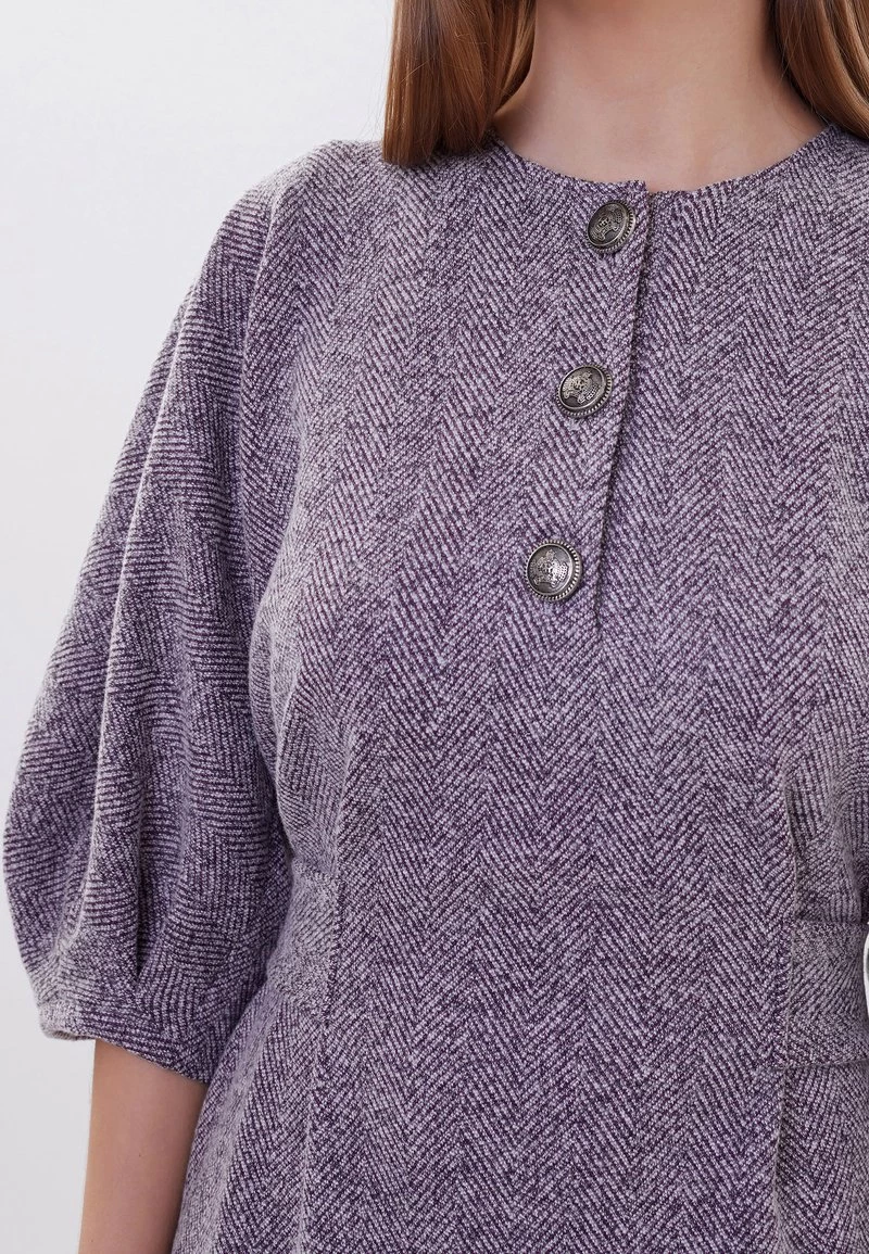 Promo π Madam-T Donna BRUNILDA - Tubino - Blauddk / Lila π€© - immagine 4