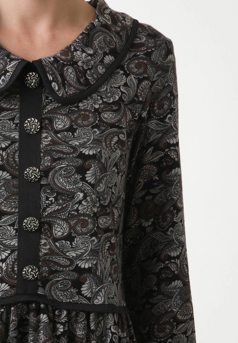 Acquistare π Madam-T Donna KLEID BELLA - Abito A Camicia - Schwarz, Braun βοΈ - immagine 8