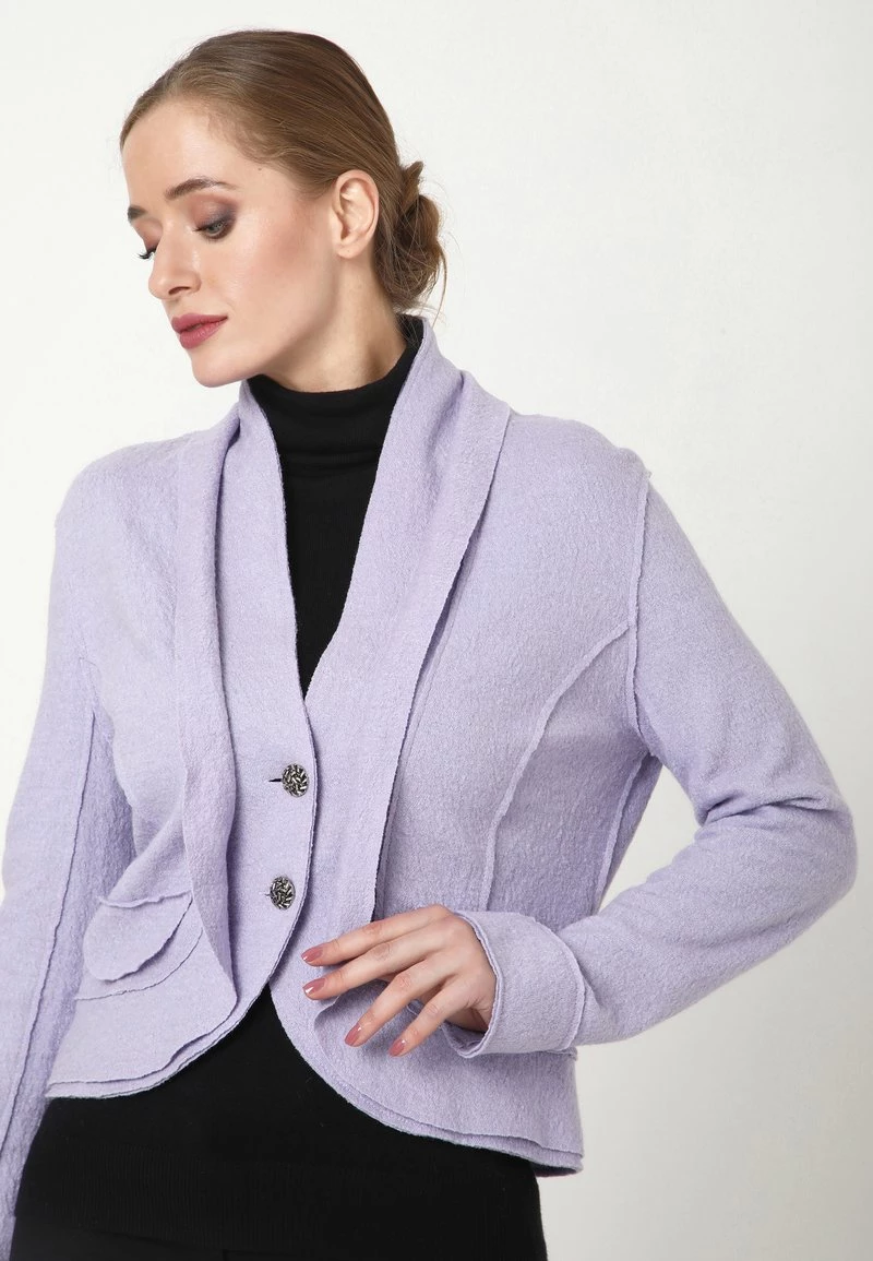 Miglior prezzo 🤩 Madam-T Donna Blazer - Lila ✨ - immagine 5