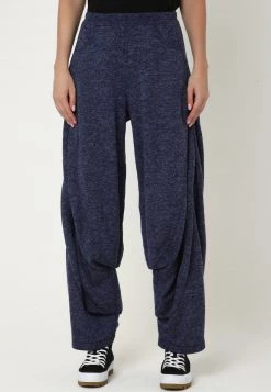 Vendita lampo π₯° Madam-T Donna HOSE POLLI - Pantaloni - Blau π