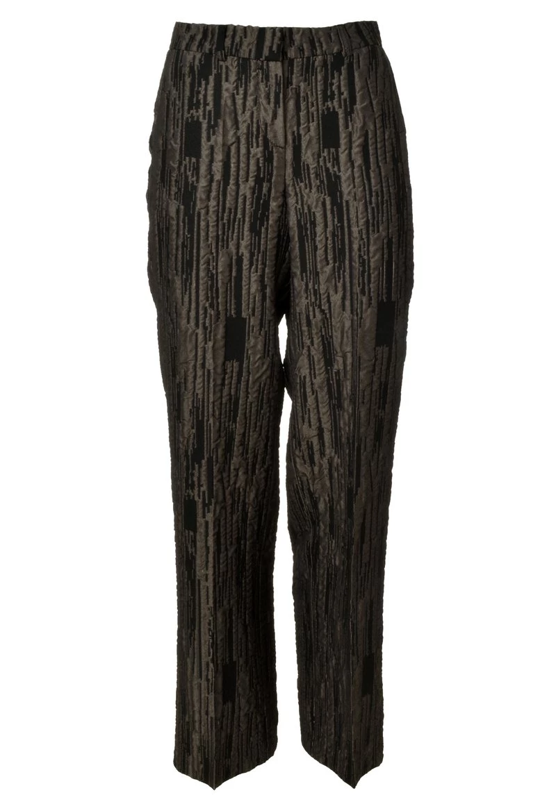 Vendita all'ingrosso π Madam-T Donna ROZALIA - Pantaloni - Black/khaki π - immagine 9