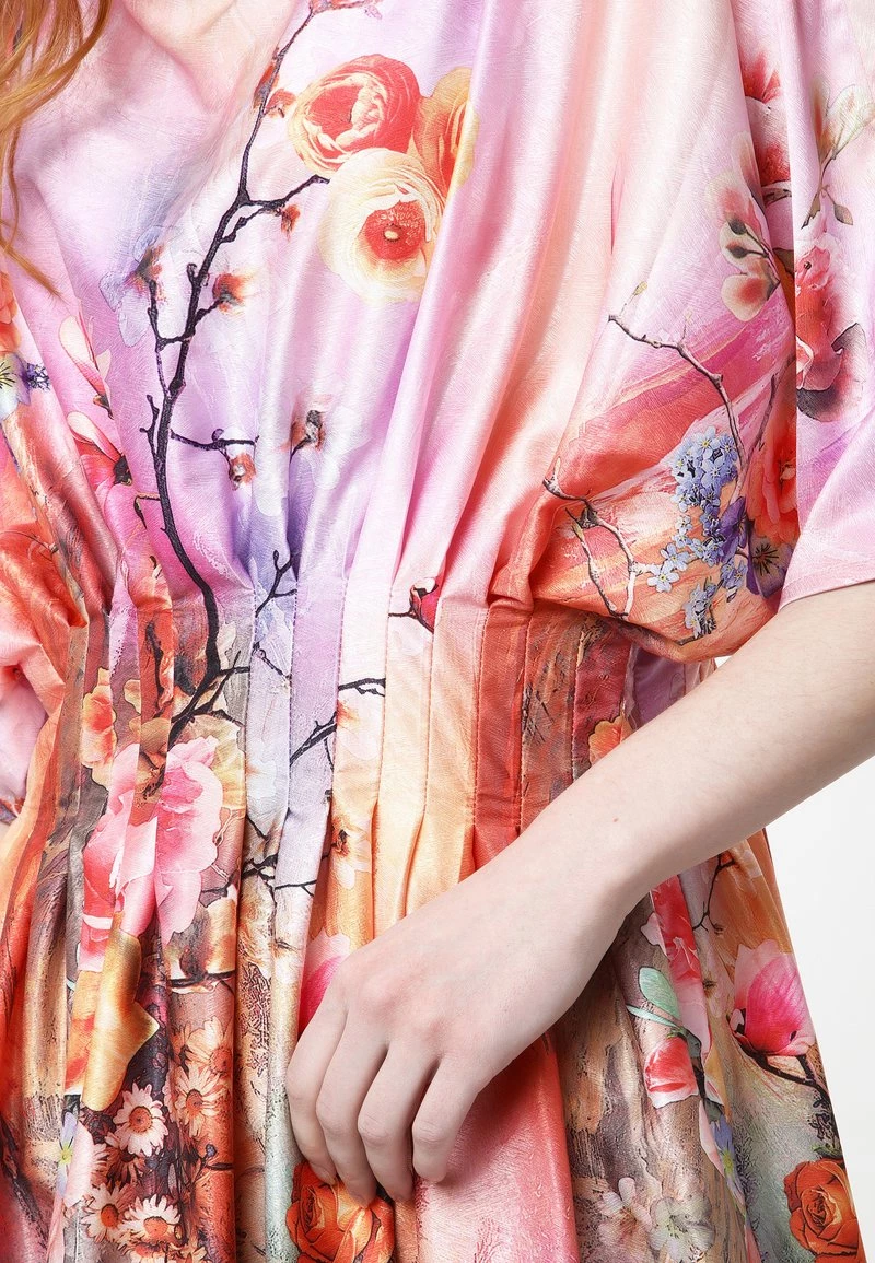 Nuovo β€οΈ Madam-T Donna KVINTA - Vestito Estivo - Blass Rosa, Rot π - immagine 6