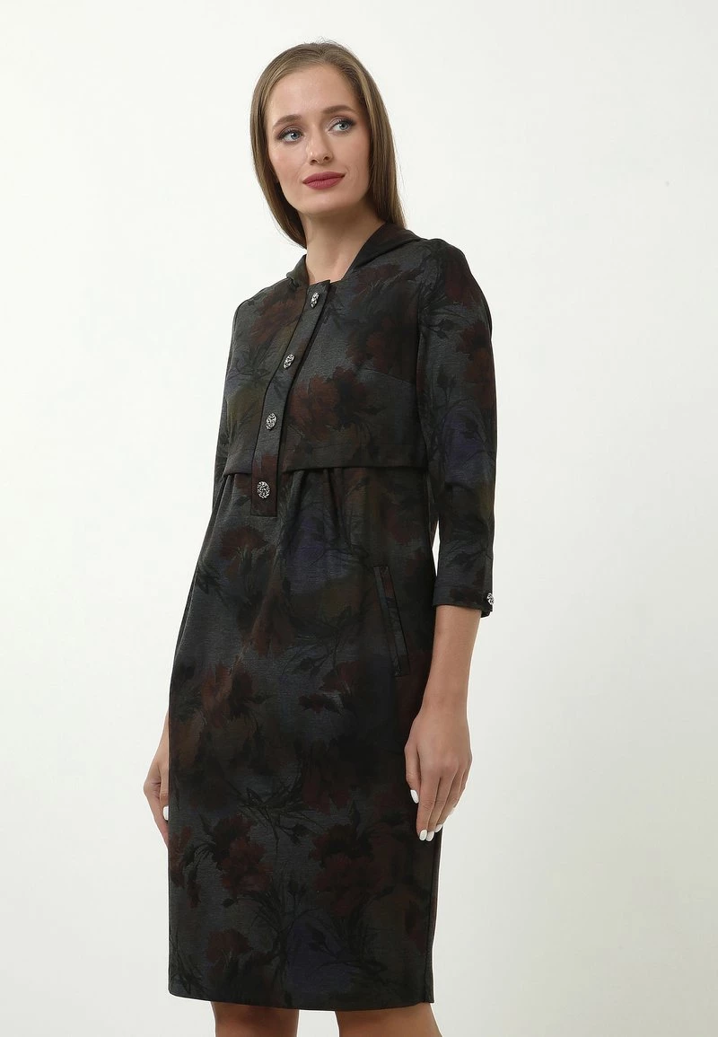 Vendita all'ingrosso π Madam-T Donna VETRA - Tubino - Grau, Braun π₯