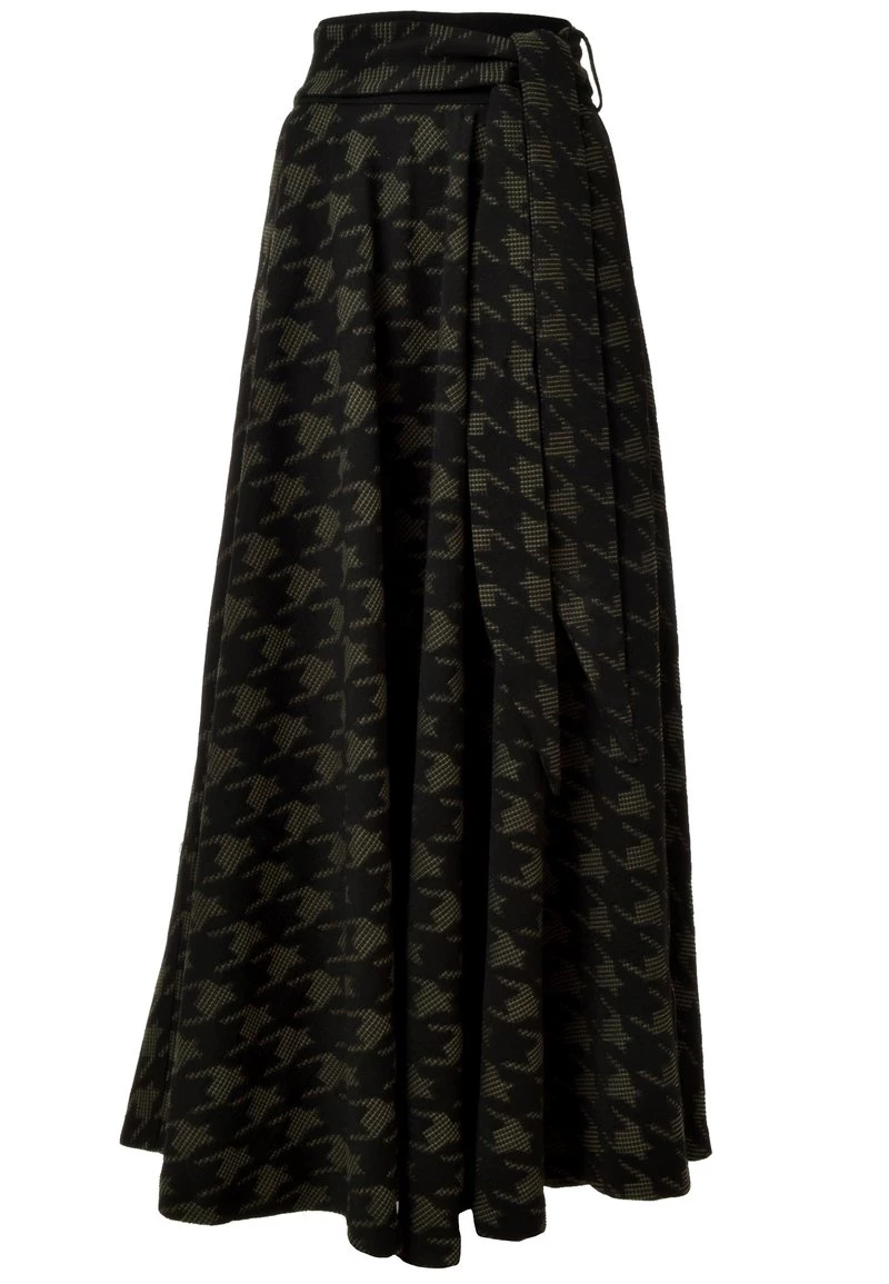 A buon mercato β Madam-T Donna ROCK RITA - Gonna Lunga - Black/khaki π - immagine 8