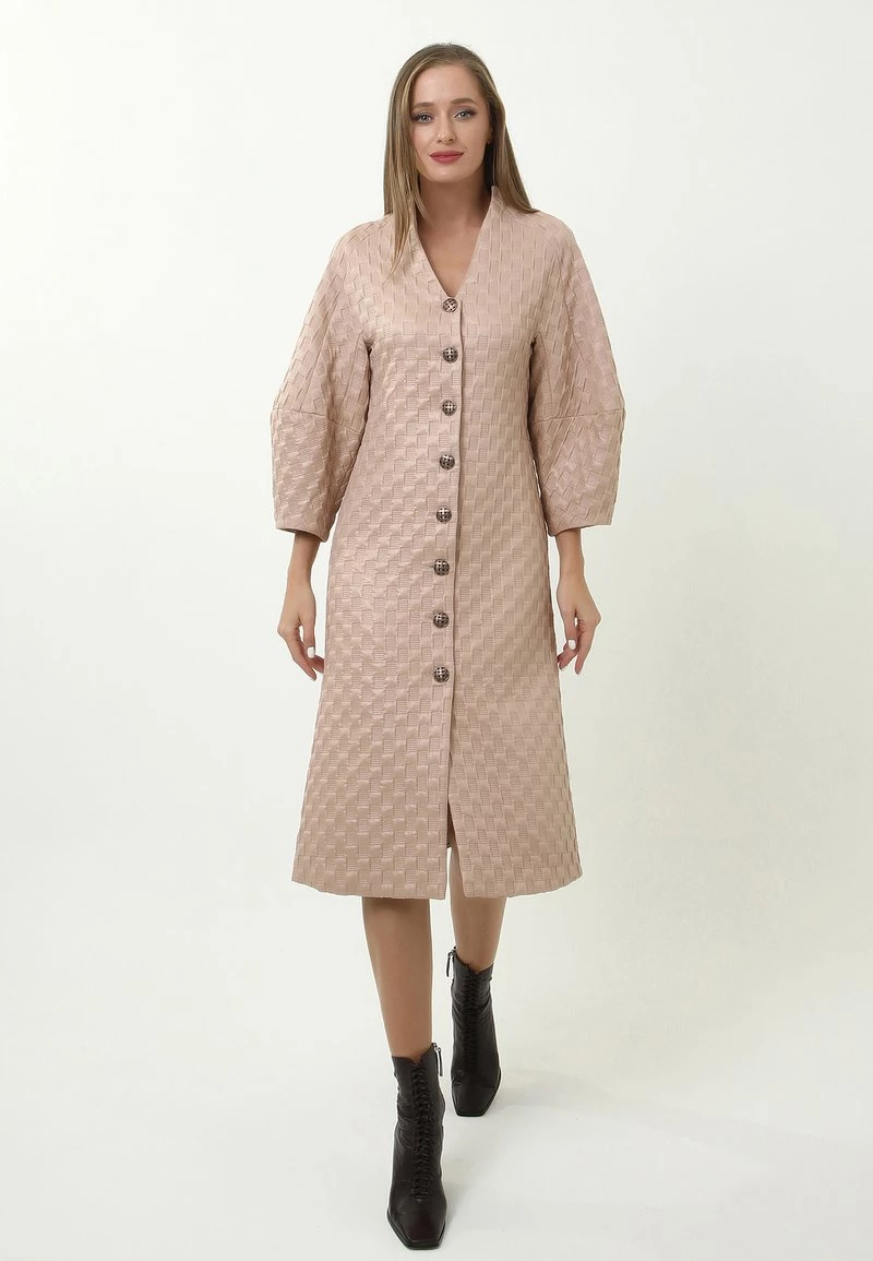 Vendita all'ingrosso π€© Madam-T Donna KLEID ARLATINA - Vestito Estivo - Beige β - immagine 2