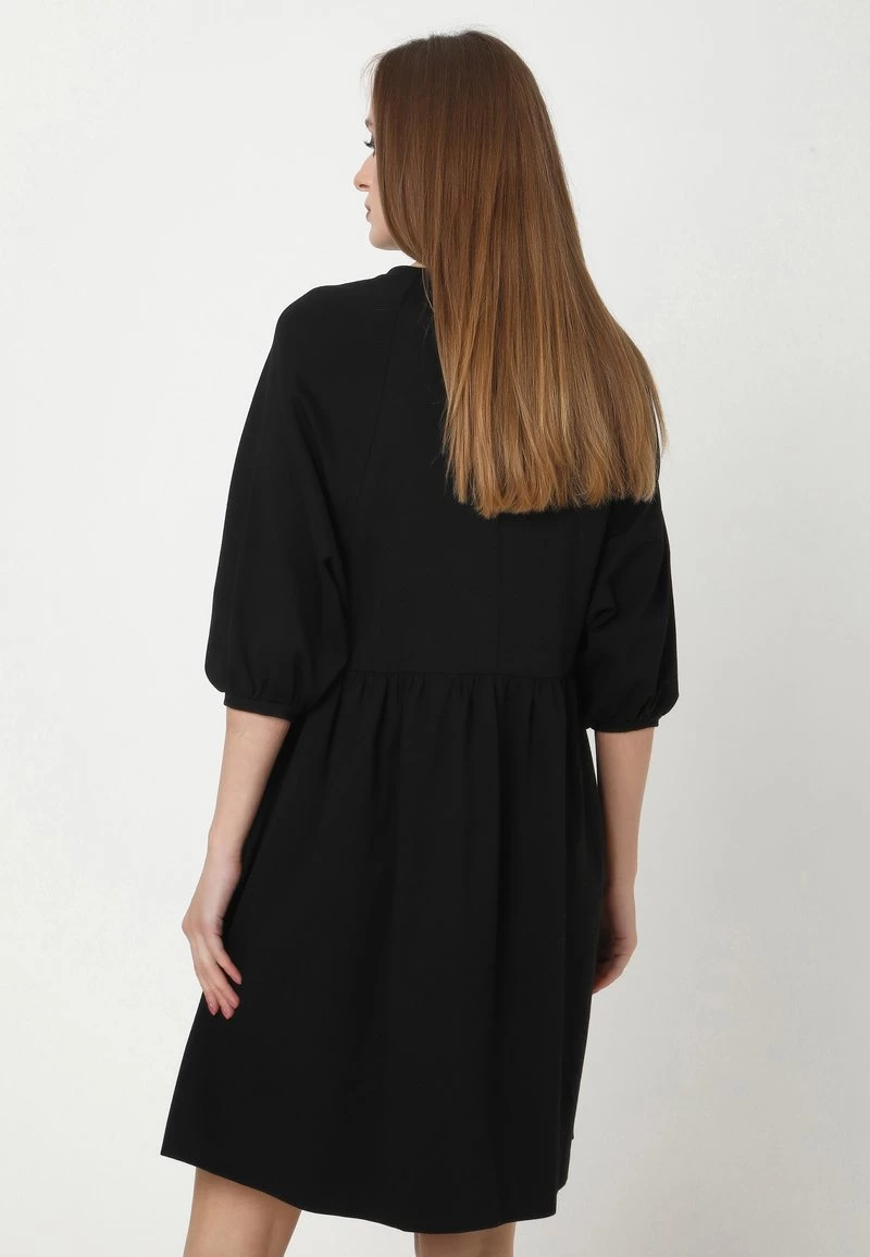 Buono π Madam-T Donna ADAMASA - Vestito Di Maglina - Schwarz π - immagine 3