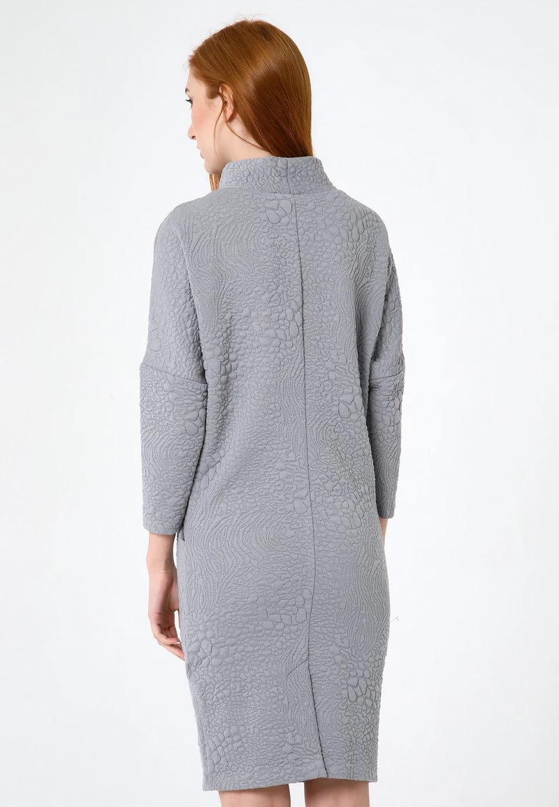 Nuovo di zecca β Madam-T Donna Abito In Maglia - Grau π - immagine 3